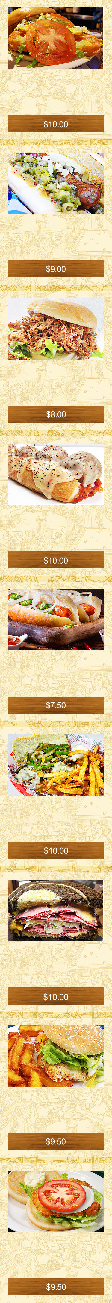 $10.00 $9.00 $8.00 $10.00 $7.50 $10.00 $10.00 $9.50 $9.50