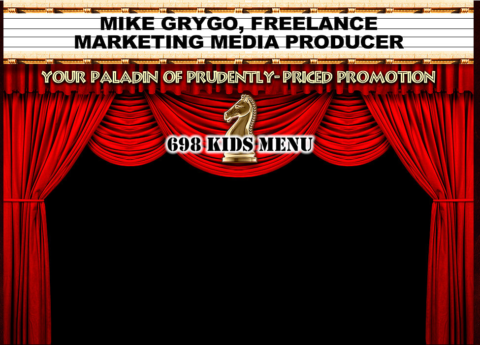 698 KIDS MENU 698 KIDS MENU